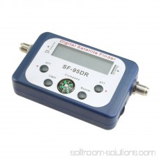 Digital Displaying Satellite Finder Meter Satfinder TV Signal Receiver Decoder Satlink Receptor Buzzer Compass LCD FTA Dish
